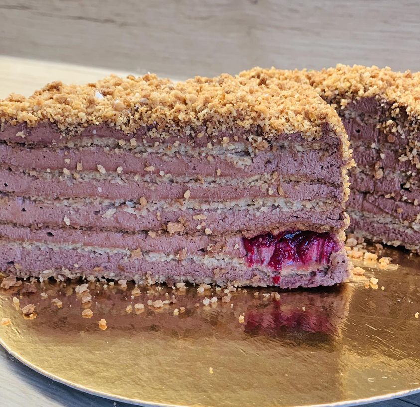 KETO tortas "Kaip medutis šokoladinis"